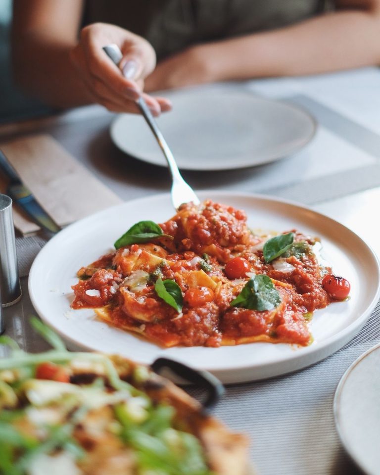 Four Cheese Ravioli by Balboni Ristorante